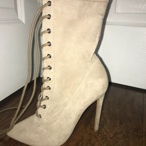 Steve Madden Lace Up Booties